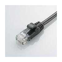 エレコム Gigabit やわらかLANケーブル(Cat6準拠)(2．0m) ブラック LD-GPY/BK2