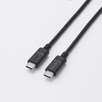 エレコム USB2．0ケーブル(USB Type-C(TM) - USB Type-C/240W) ブラック MPA-CCPE10BK