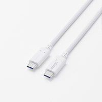エレコム USB2．0ケーブル(USB Type-C(TM) - USB Type-C/240W) ホワイト MPA-CCPE10WH