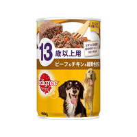マースジャパン ペディグリー 13歳以上用 ビーフ&チキン&緑黄色野菜 400g FCJ470P