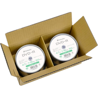 Verbatim データ用DVD-R 4．7GB 16倍速対応 シルバーレーベル 100枚入り(50枚×2個) DHR47J50L-AX2