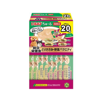 いなば ちゅーる 総合栄養食(BOX) とりささみ・野菜バラエティ 14g×20P FCF669N