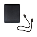 インプリンク PD20W Type-C1ポート 超軽量モバイルバッテリー 5000mAh 30cm ブラック IML1C5001BK