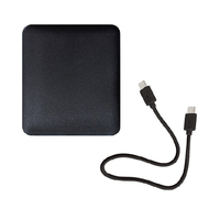インプリンク PD20W Type-C1ポート 超軽量モバイルバッテリー 5000mAh 30cm ブラック IML1C5001BK
