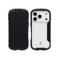 Hamee iPhone 17Pro用ダイアリーポリカーボネートクリアケース iFace Reflection ブラック 41-183360