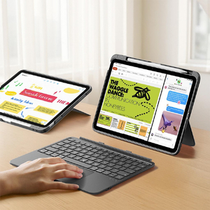 ESR iPad Air(11インチ M3&M2/第5&4世代)用FLEX 着脱式キーボードケース ダークグレー ES28336-イメージ2