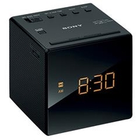 SONY FM/AMクロックラジオ ブラック ICF-C1 B