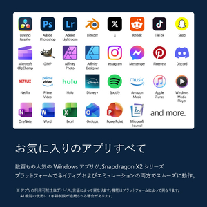 マイクロソフト Surface Laptop(第 8 世代) 13．8インチ Snapdragon X2 Elite/16/512 プラチナ EP2-59481-イメージ14