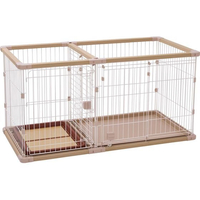 ペティオ 犬用 トイレのしつけが出来る ドッグルームサークルPlus ベージュ ワイド FCE968X-W27670