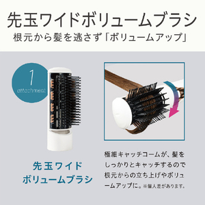 コイズミ イオンバランスカーリングドライヤー ホワイト KHC-5060/W-イメージ12