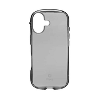 Hamee iPhone17用 TPUケース IFACE LOOK IN CLEAR ブラック 41-183414