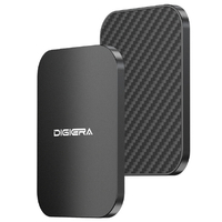 DIGIERA DIGIERA製 MagSafe対応 薄型ポータブルSSD DGLPS2020MTシリーズ 1TB ブラック DGLPS2020MT01BL