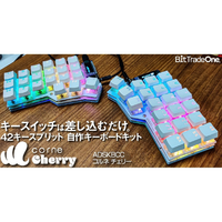 ビット・トレード・ワン 自作キーボードキット ホワイト ADSKBCC