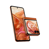 MOTOROLA SIMフリースマートフォン motorola razr 50 スプリッツオレンジ PB230002JP
