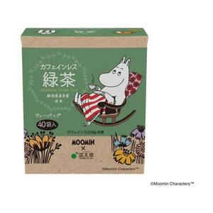 アバンス 国太楼/ムーミン カフェインレス 緑茶 三角ティーバッグ 40P FCE602T-17940-イメージ1