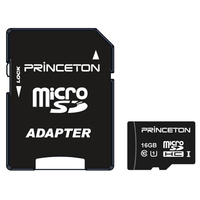 プリンストン UHS-I規格対応 microSDカード(16GB) PMSDUシリーズ PMSDU-16G