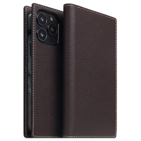 SLG Design iPhone 14 Pro Max用Full Grain Leather Case ブラウンクリーム SD24351I14PMBC