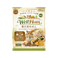 マルカン WellHam おおきなハムスターの主食 ミックス 贅沢素材添え 210g FCK231E