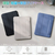 エレコム iPad(A16) フラップケース 薄型軽量 カラーエッジ 背面クリア ブラック TB-A25RWVFCBK-イメージ3