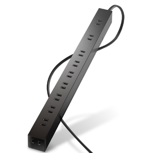 エレコム 電源タップ(10個口・3．0m) ブラック ECT-0103BK-イメージ2