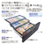 日立 【フレンチドア】670L 6ドア冷蔵庫 バイブレーションモーブグレー RGXCC67XH-イメージ13