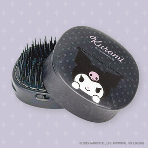 SHARP 【数量限定】プラズマクラスター　ヘアブラシ　SMOOME（スムーミー）サンリオキャラクターズ＜クロミVer.＞ グラファイトブラック IB-B1S-B-イメージ3