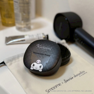 SHARP 【数量限定】プラズマクラスター　ヘアブラシ　SMOOME（スムーミー）サンリオキャラクターズ＜クロミVer.＞ グラファイトブラック IB-B1S-B-イメージ5