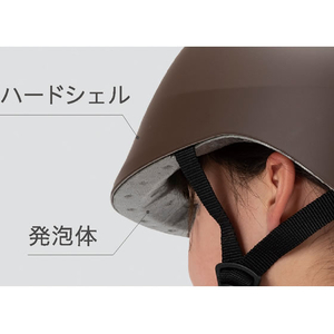 クミカ工業 ドルフィンヘルメット 54-58cm マスタード FCK998A-イメージ3