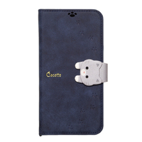 NATURAL　design iPhone17用 手帳型ケース NEW COCOTTE ネイビー IP25-61-COT06