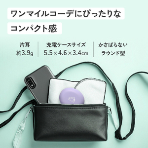 ビクター ワイヤレスイヤホン ピンク HA-A6T-P-イメージ6