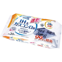 Ｌｉｆｅ－ｄｏ．Ｐｌｕｓ クリンクル IH&ガスコンロ用おそうじシート 20枚 F039343-LD-604