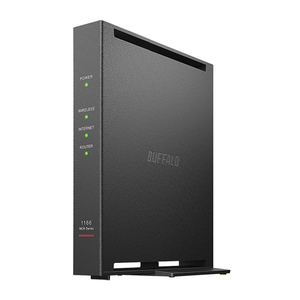 バッファロー 無線LAN親機 11ac/n/a/g/b 866+300Mbps ブラック WCR-1166DHPL-イメージ1