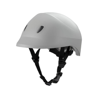クミカ工業 ドルフィンヘルメット 54-58cm ライトグレー FCK001B
