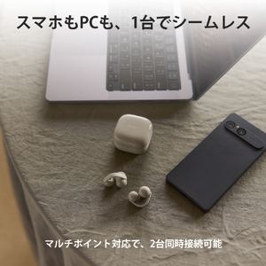 SONY イヤーカフ型ワイヤレスイヤホン オープンイヤー LinkBuds Clip ブラック WF-LC900 B-イメージ12