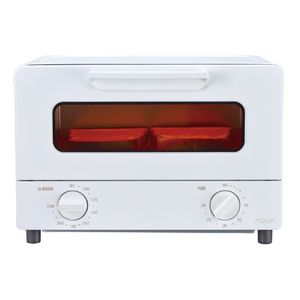AQUA オーブントースター ホワイト AQT-CS12T(W)-イメージ4