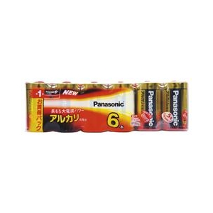 パナソニック アルカリ乾電池 MY&OUR LR20XJV/6SW-イメージ1