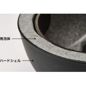 クミカ工業 織ヘルメット キャップタイプ ブラック FCK012B-イメージ6