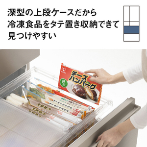 パナソニック 【フレンチドア】450L 6ドア冷凍冷蔵庫 ヘアラインシャンパン NR-F45HY3-N-イメージ6