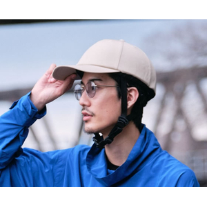 クミカ工業 織ヘルメット キャップタイプ ベージュ FCK013B-イメージ9