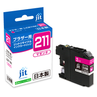 JIT リサイクルインクカートリッジ マゼンタ JIT-B211M