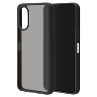 ラスタバナナ arrows We3用 ハイブリッドケース TPU×PC ブラック×フロストブラック 9494FAW3HPFBK