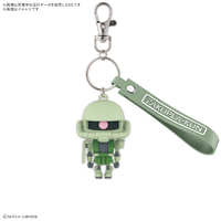 バンダイスピリッツ ザクプラくん 立体ラバーマスコットキーチェーン ﾗﾊﾞ-ｷ-ﾁｴ-ﾝｻﾞｸﾌﾟﾗｸﾝ