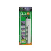 ELPA LEDランプスイッチツキタップヨコ WLS-LY4300RS