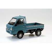アオシマ 1/32 スバル サンバー トラック カスタムホイール(ブルーグレー) Aﾗｸﾌﾟﾗ05CUBGｻﾝﾊﾞ-CBｸﾞﾚ-