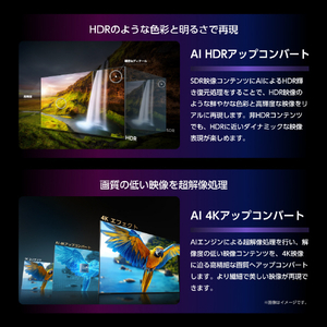 ハイセンス 85V型4Kチューナー内蔵4K対応液晶テレビ U8Sシリーズ 85U8S-イメージ9