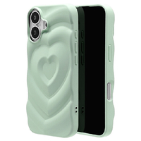 ラスタバナナ iPhone17用 MY．DECOR ハードウェーブTPUケース ミント 8965IP5ATPMT