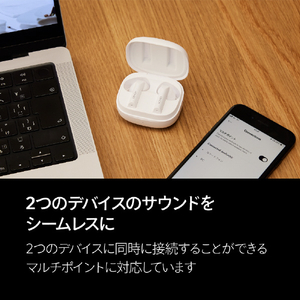 DENON 完全ワイヤレスイヤホン ノイズキャンセリング機能搭載 ブラック AHC840NCWBKEM-イメージ9