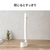 ニトリ USB LEDデスクライトDX-OK06WH e angle select ホワイト USB LEDﾃﾞｽｸﾗｲﾄDX-OK06WH-イメージ3