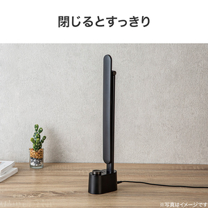 ニトリ USB LEDデスクライトDX-OK06BK e angle select ブラック USB LEDﾃﾞｽｸﾗｲﾄDX-OK06BK-イメージ3
