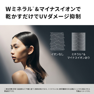 パナソニック ヘアドライヤー イオ二ティ モダンホワイト EH-NE8N-W-イメージ6